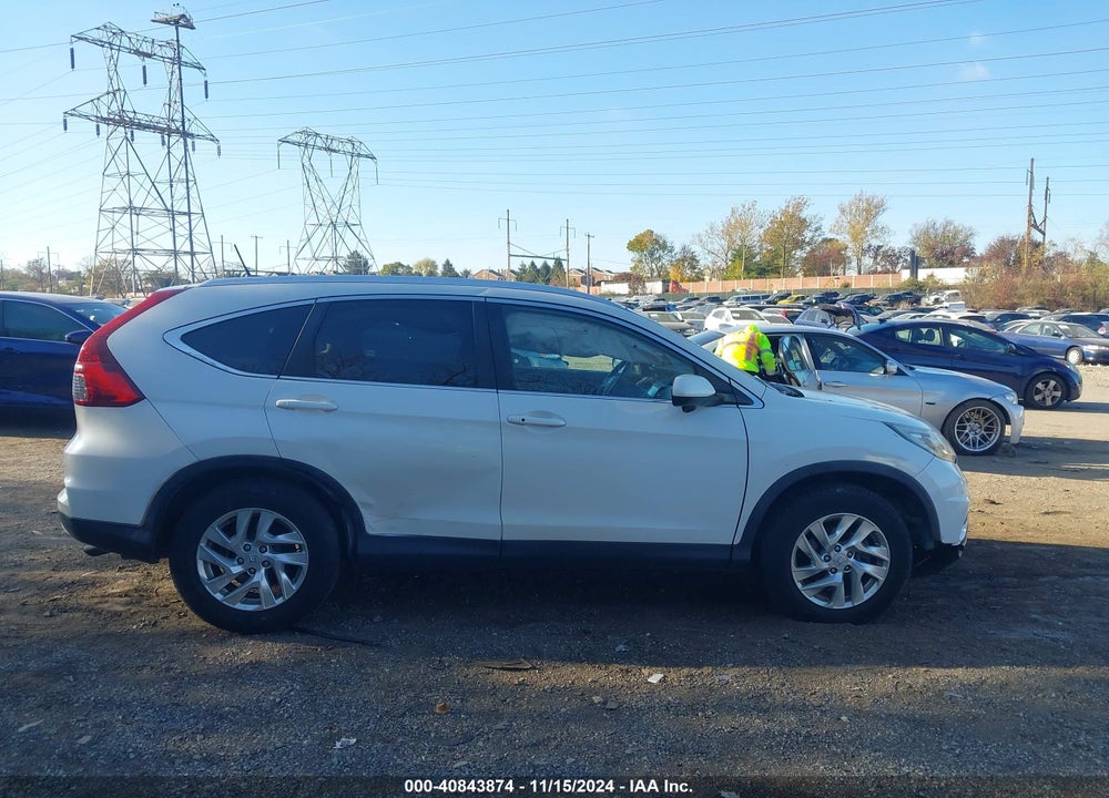 2015 HONDA CR-V EX-L VIN: 5J6RM4H72FL017968