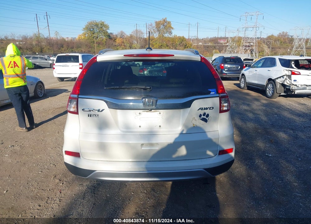 2015 HONDA CR-V EX-L VIN: 5J6RM4H72FL017968