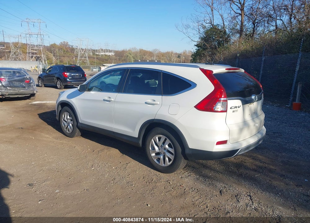 2015 HONDA CR-V EX-L VIN: 5J6RM4H72FL017968