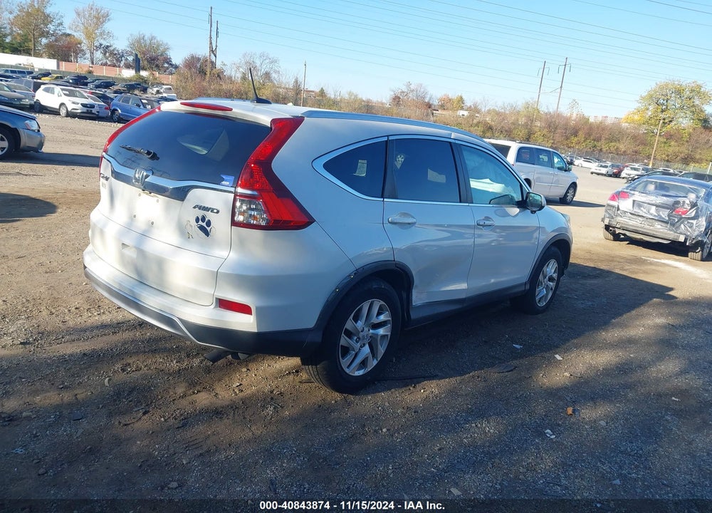 2015 HONDA CR-V EX-L VIN: 5J6RM4H72FL017968