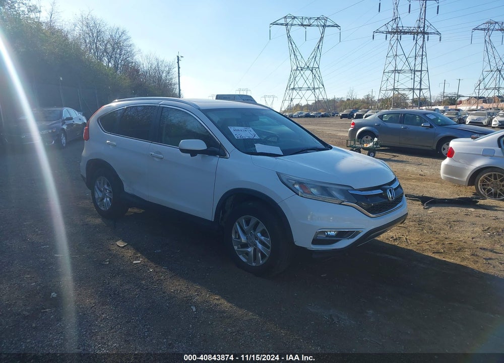 2015 HONDA CR-V EX-L VIN: 5J6RM4H72FL017968