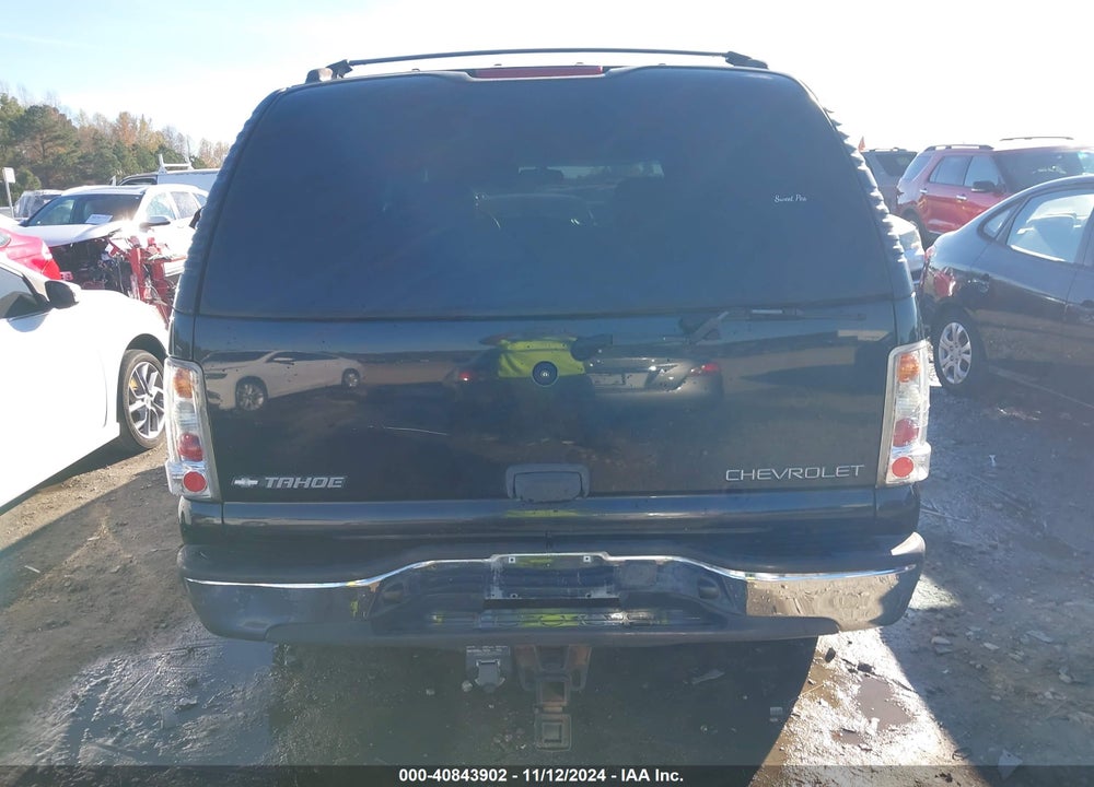 2001 CHEVROLET TAHOE VIN: 1GNEK13T41R106046