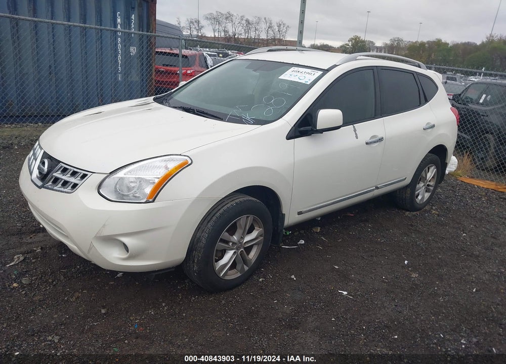 2012 NISSAN ROGUE SV VIN: JN8AS5MTXCW281956