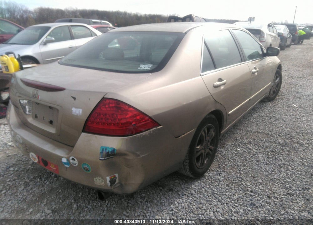2006 HONDA ACCORD 2.4 EX VIN: 1HGCM56776A018471