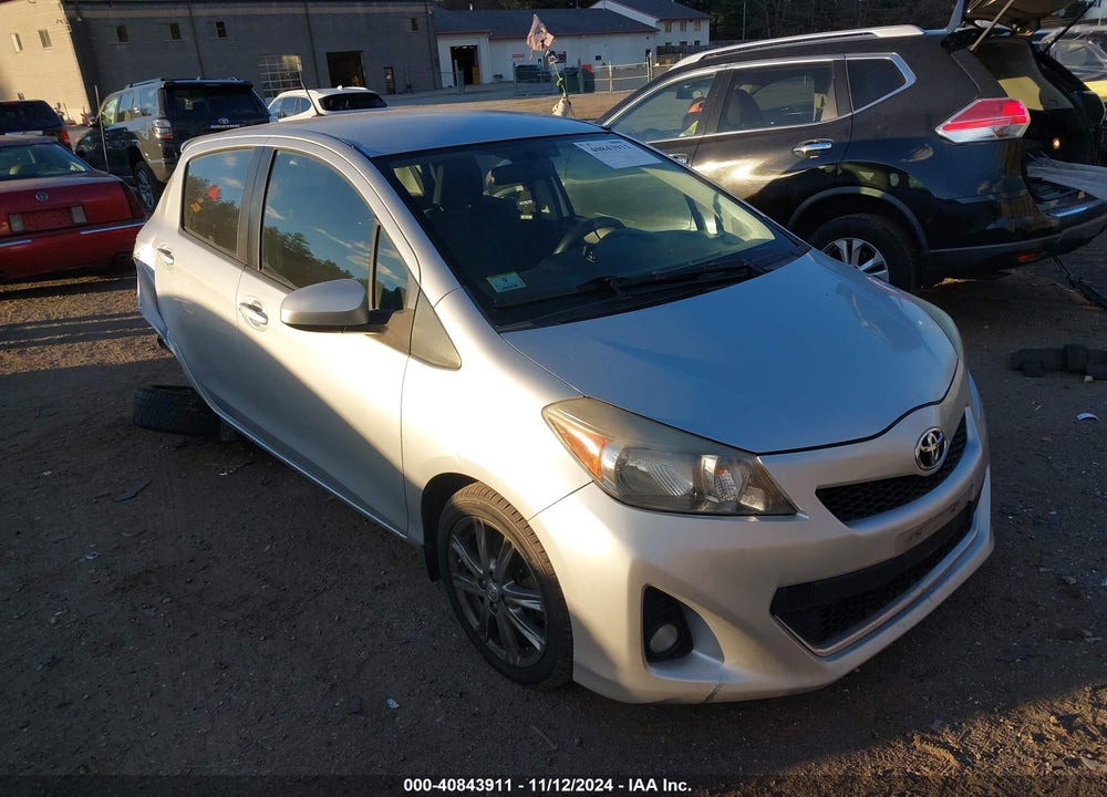 2012 TOYOTA YARIS VIN: JTDKTUD35CD505587
