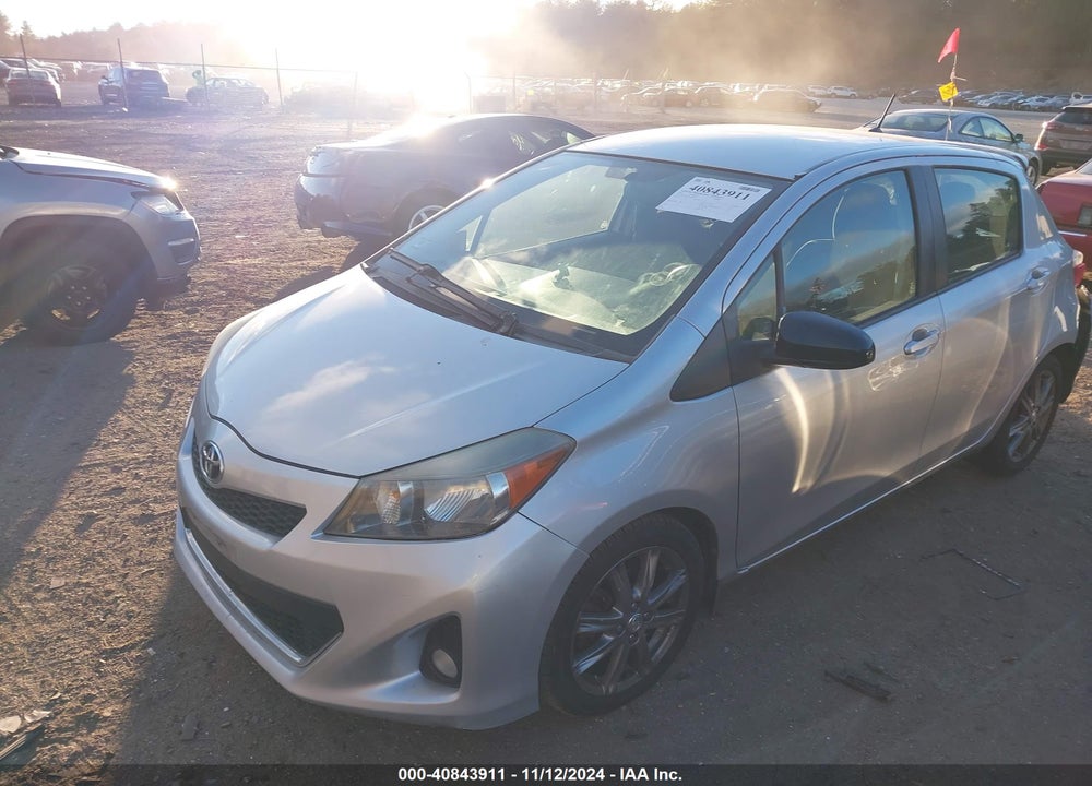 2012 TOYOTA YARIS VIN: JTDKTUD35CD505587