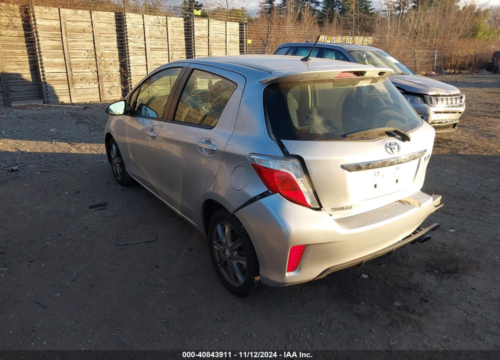 2012 TOYOTA YARIS VIN: JTDKTUD35CD505587