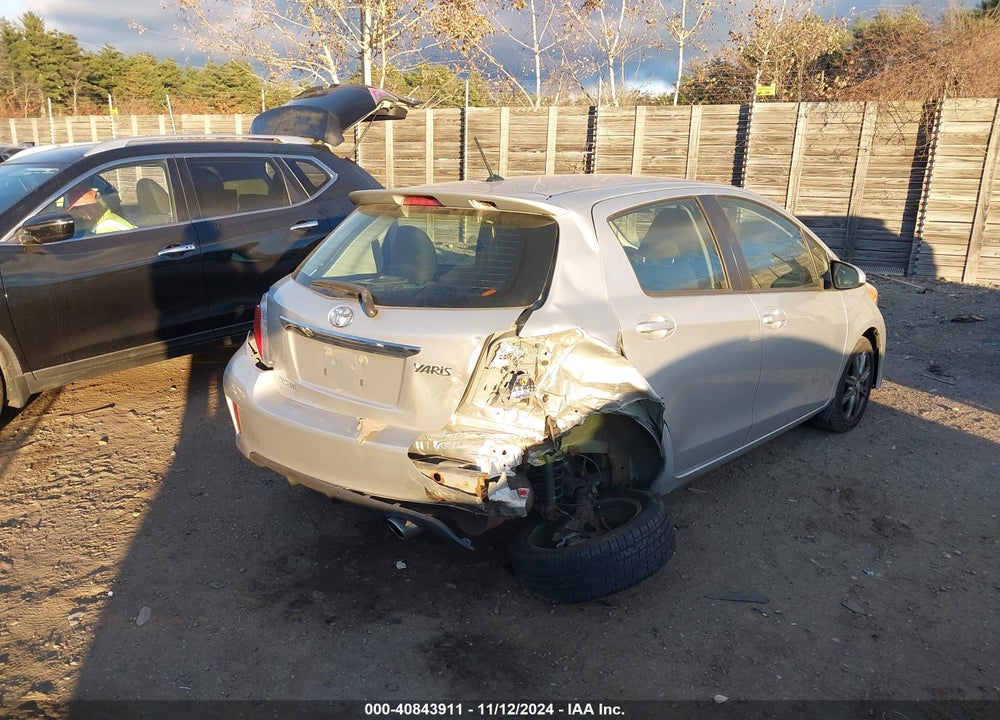 2012 TOYOTA YARIS VIN: JTDKTUD35CD505587