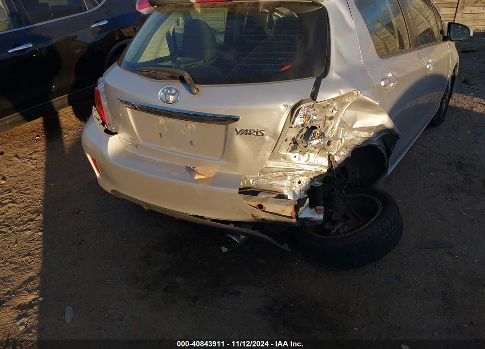 2012 TOYOTA YARIS VIN: JTDKTUD35CD505587