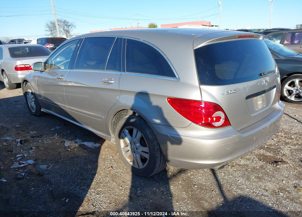 2006 MERCEDES-BENZ R 500 4MATIC VIN: 4JGCB75EX6A026849