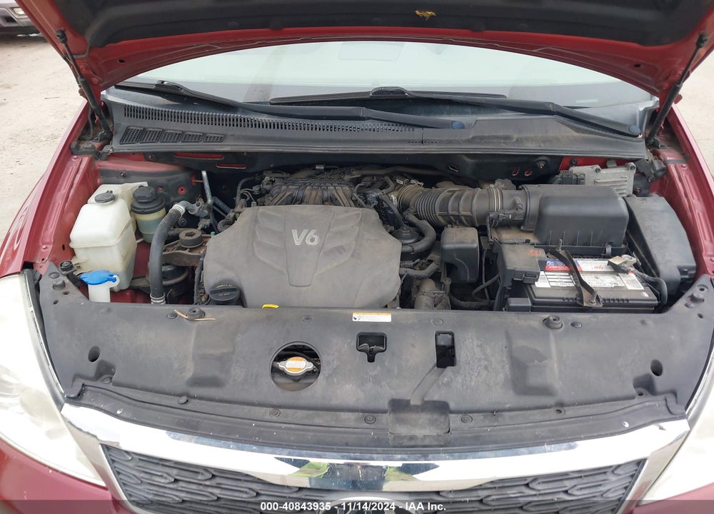 2012 KIA SEDONA LX VIN: KNDMG4C72C6453163