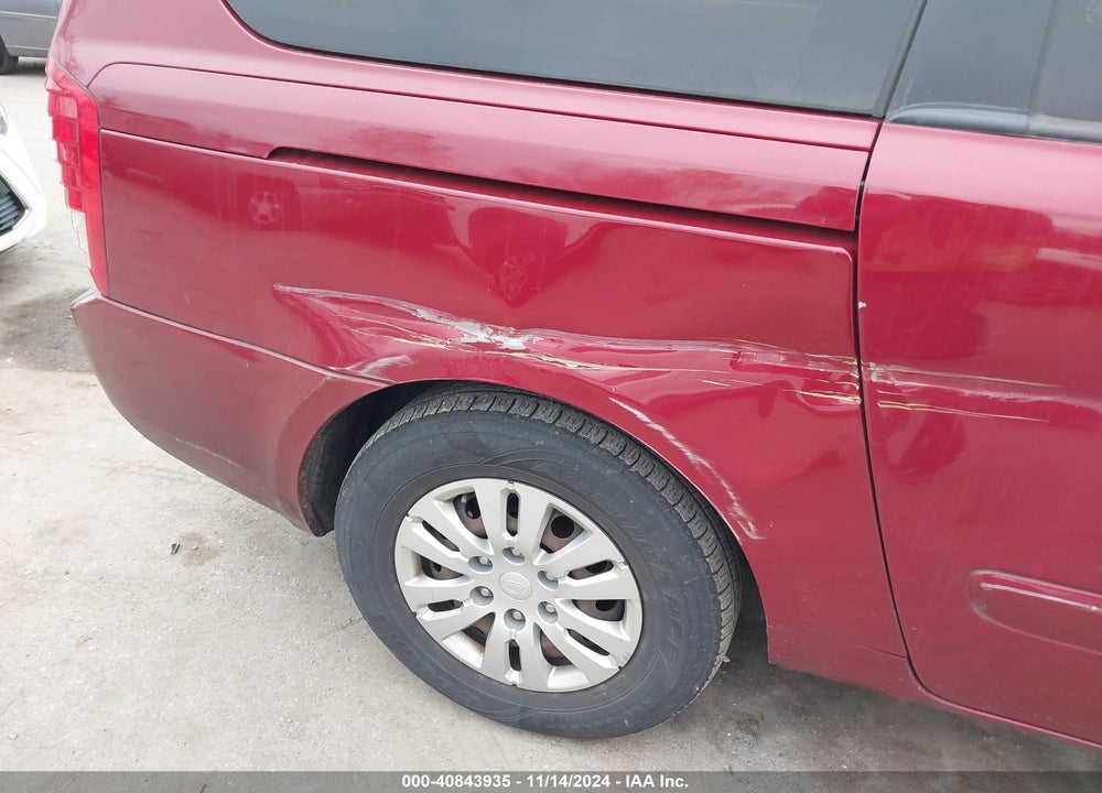 2012 KIA SEDONA LX VIN: KNDMG4C72C6453163