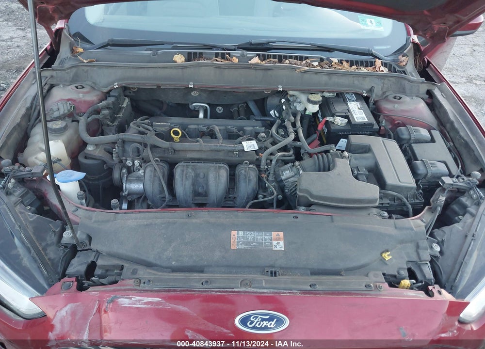 2014 FORD FUSION S VIN: 1FA6P0G70E5383530