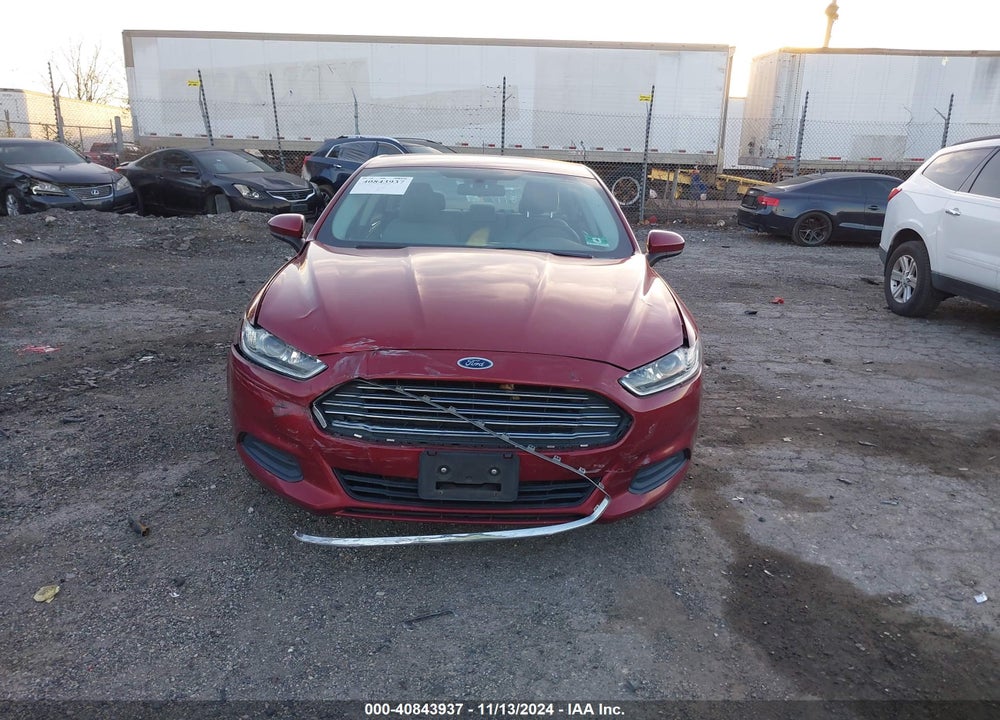 2014 FORD FUSION S VIN: 1FA6P0G70E5383530