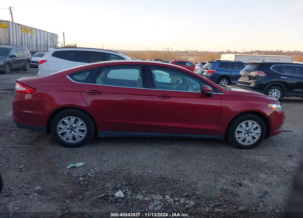 2014 FORD FUSION S VIN: 1FA6P0G70E5383530