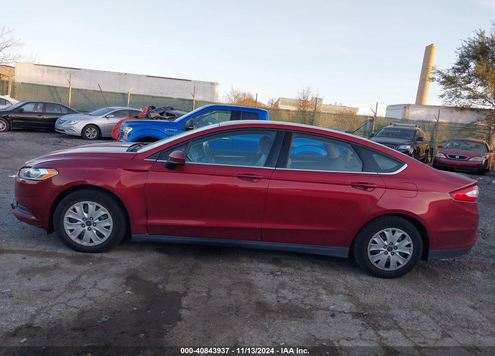 2014 FORD FUSION S VIN: 1FA6P0G70E5383530