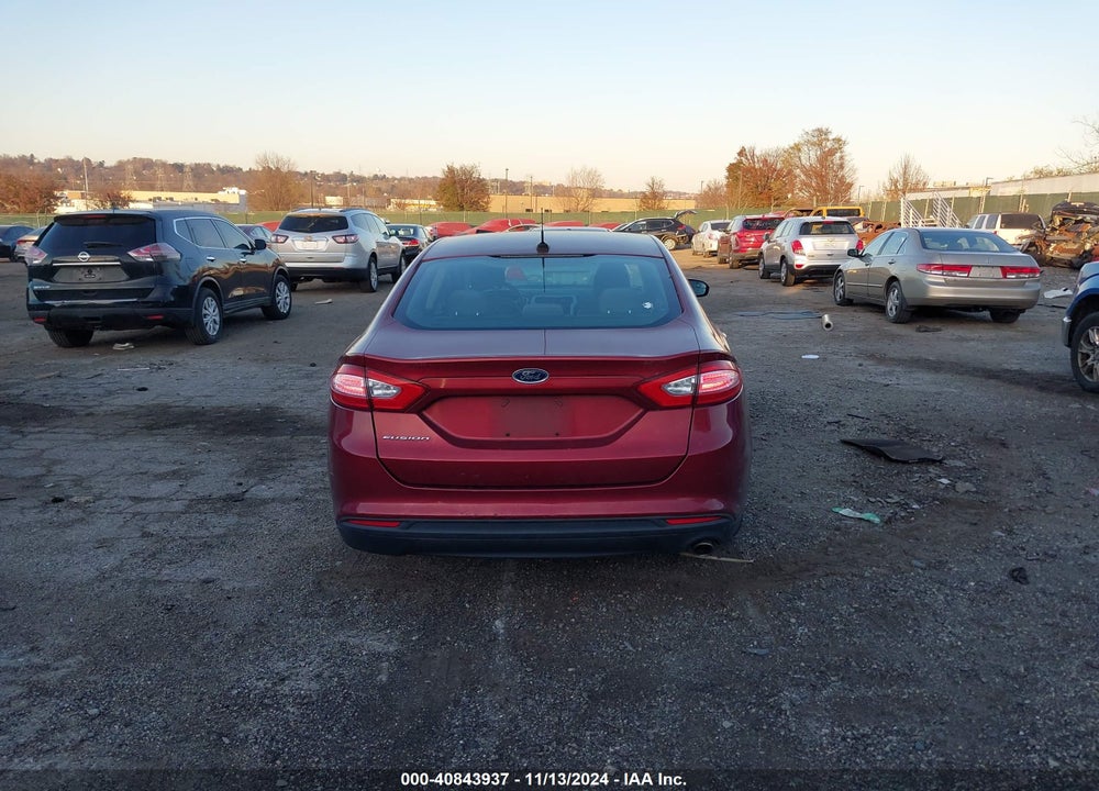 2014 FORD FUSION S VIN: 1FA6P0G70E5383530