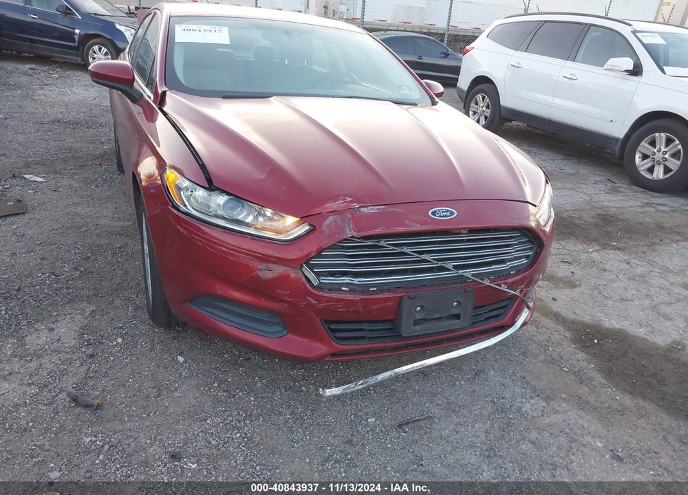 2014 FORD FUSION S VIN: 1FA6P0G70E5383530