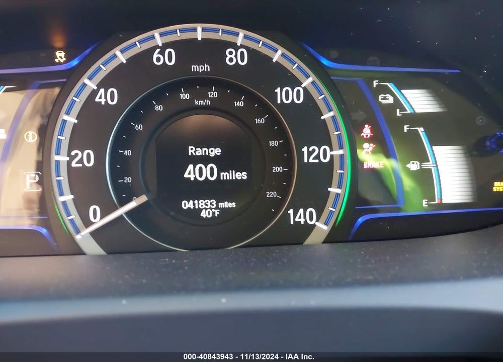 2017 HONDA ACCORD HYBRID TOURING VIN: JHMCR6F73HC001534