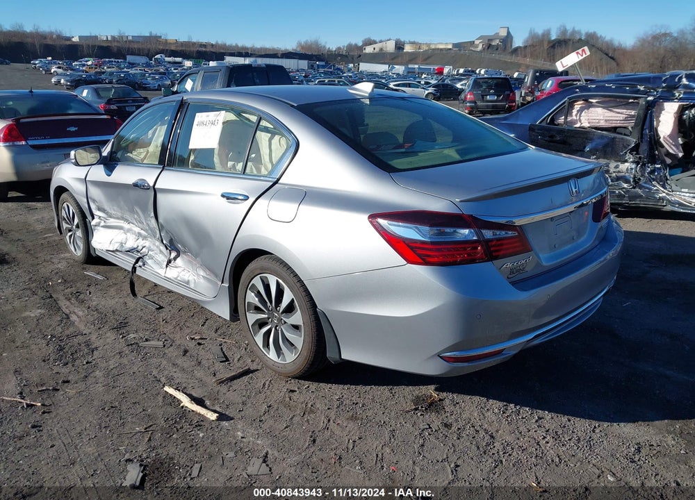 2017 HONDA ACCORD HYBRID TOURING VIN: JHMCR6F73HC001534