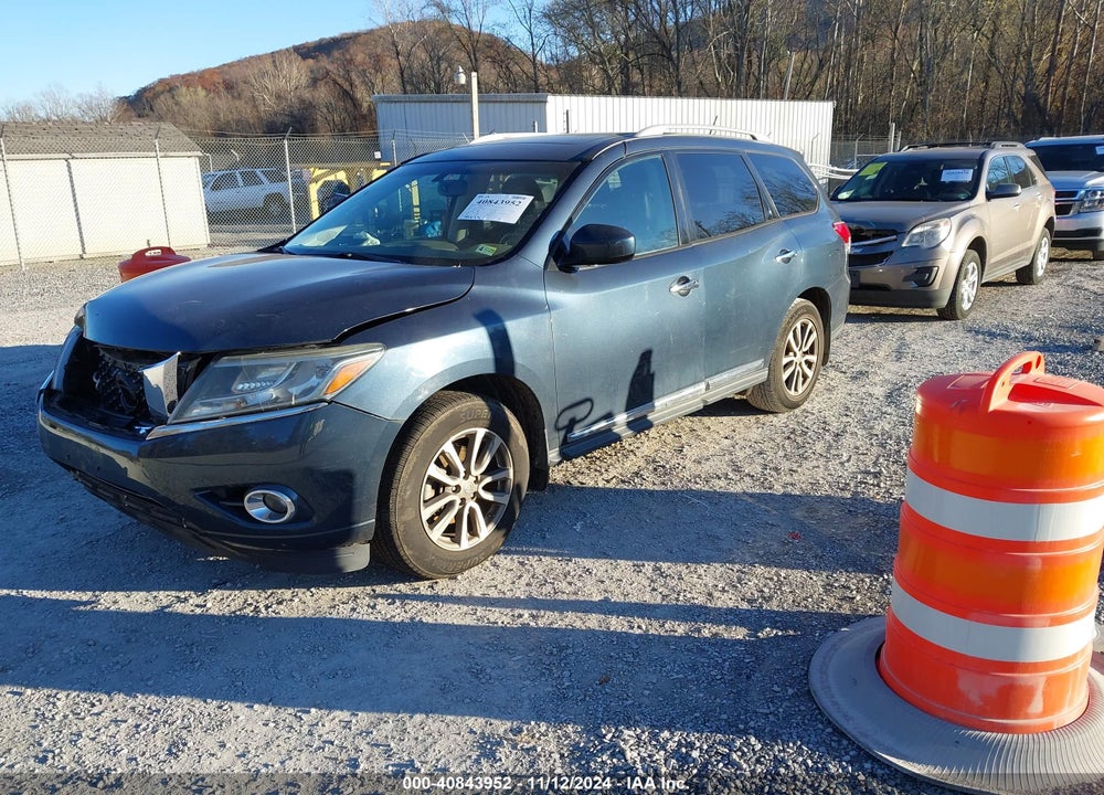 2014 NISSAN PATHFINDER SL VIN: 5N1AR2MM7EC663148