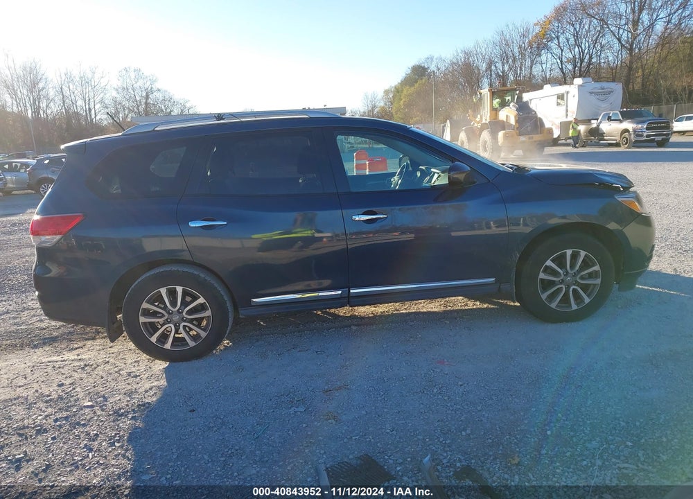 2014 NISSAN PATHFINDER SL VIN: 5N1AR2MM7EC663148