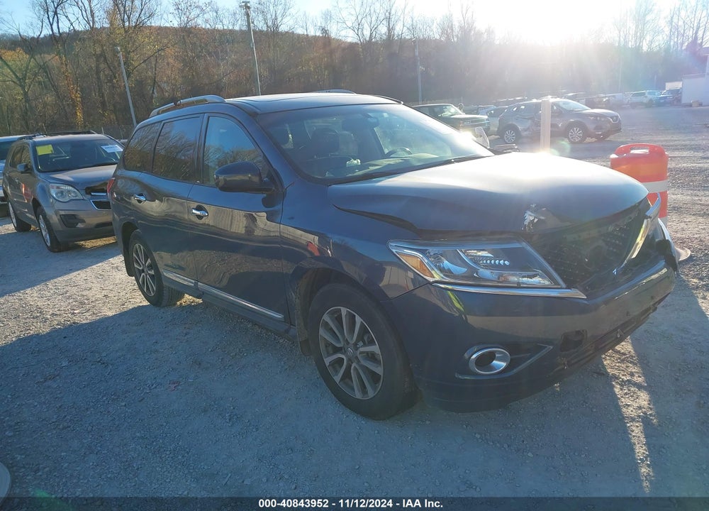 2014 NISSAN PATHFINDER SL VIN: 5N1AR2MM7EC663148