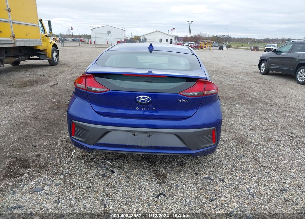 2022 HYUNDAI IONIQ HYBRID SE VIN: KMHC75LC8NU282489