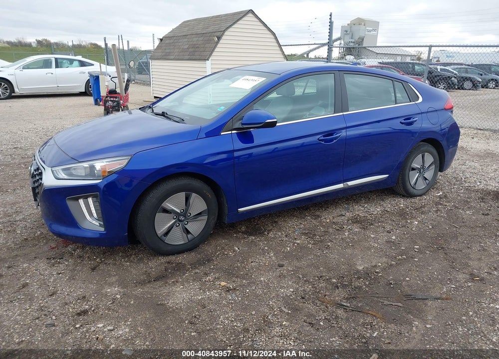 2022 HYUNDAI IONIQ HYBRID SE VIN: KMHC75LC8NU282489
