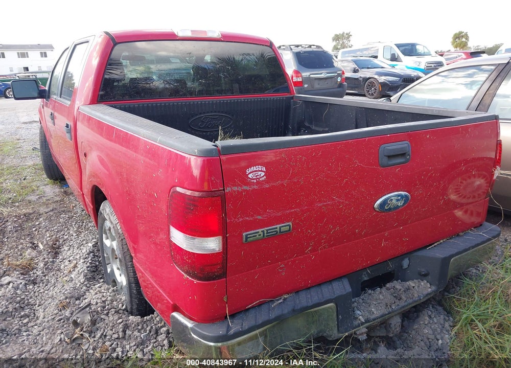 2008 FORD F-150 60TH ANNIVERSARY/FX2/KING RANCH/LARIAT/XLT VIN: 1FTPW12V88KC85056