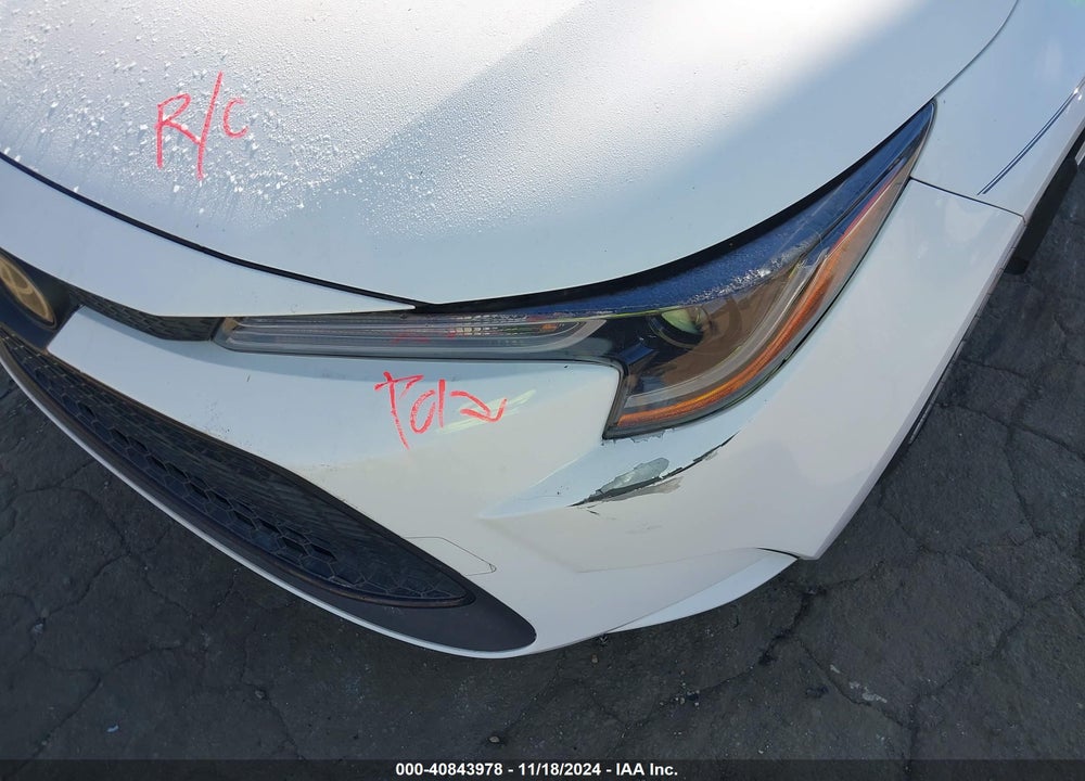 2020 TOYOTA COROLLA VIN: JTDEPRAE5LJ015950