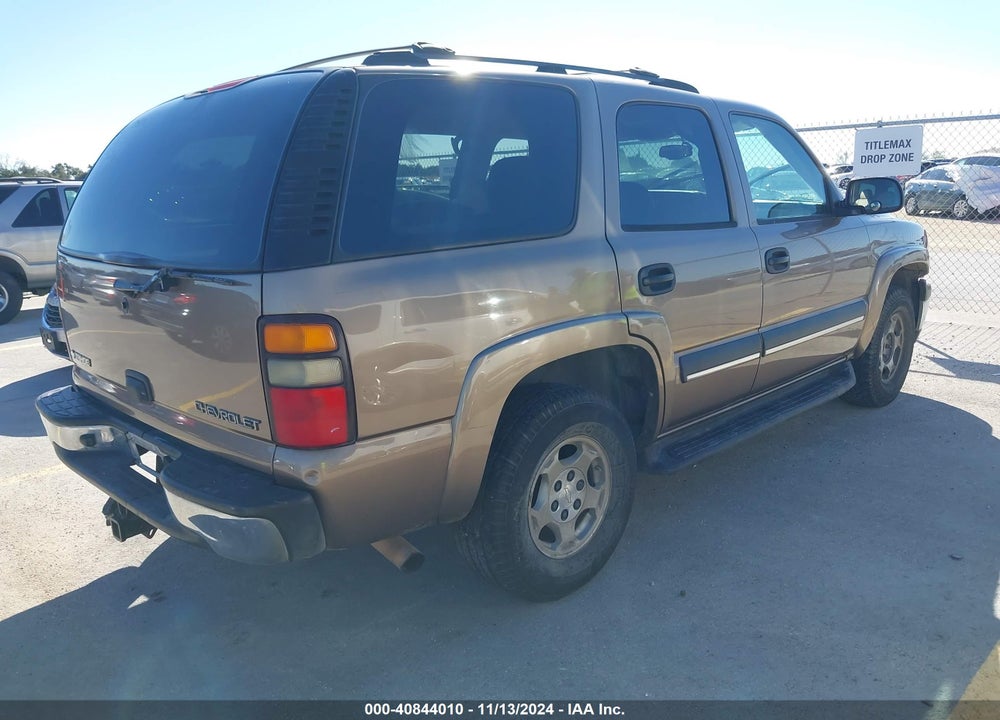 2004 CHEVROLET TAHOE LS VIN: 1GNEC13Z84R125849