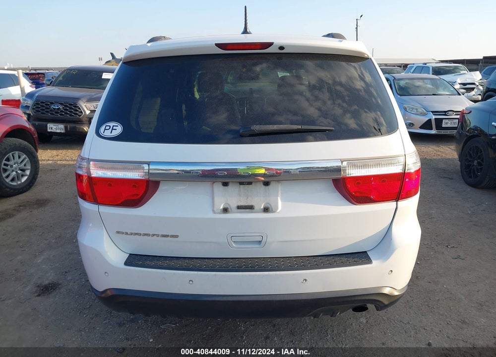 2013 DODGE DURANGO SXT VIN: 1C4RDHAG3DC699375