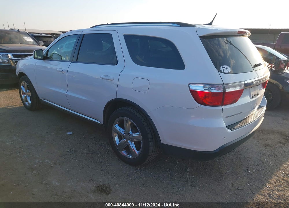 2013 DODGE DURANGO SXT VIN: 1C4RDHAG3DC699375