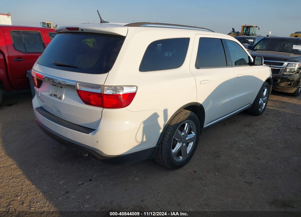 2013 DODGE DURANGO SXT VIN: 1C4RDHAG3DC699375