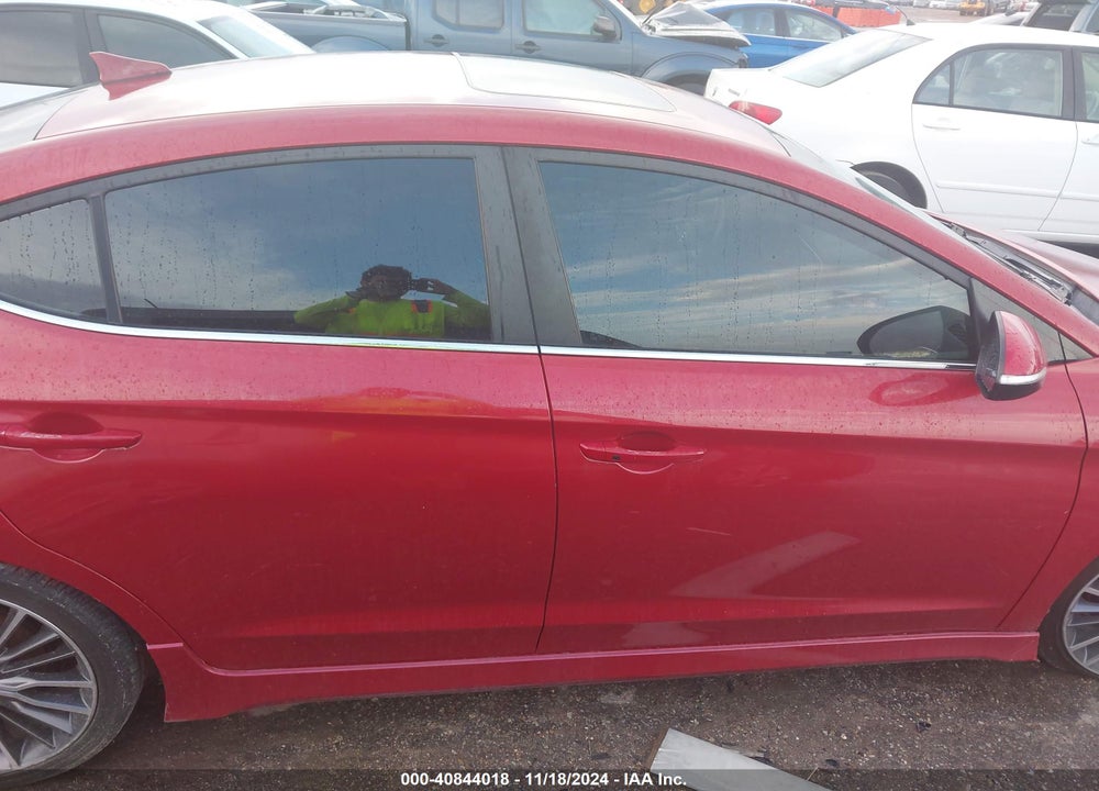2018 HYUNDAI ELANTRA SPORT VIN: KMHD04LBXJU486084