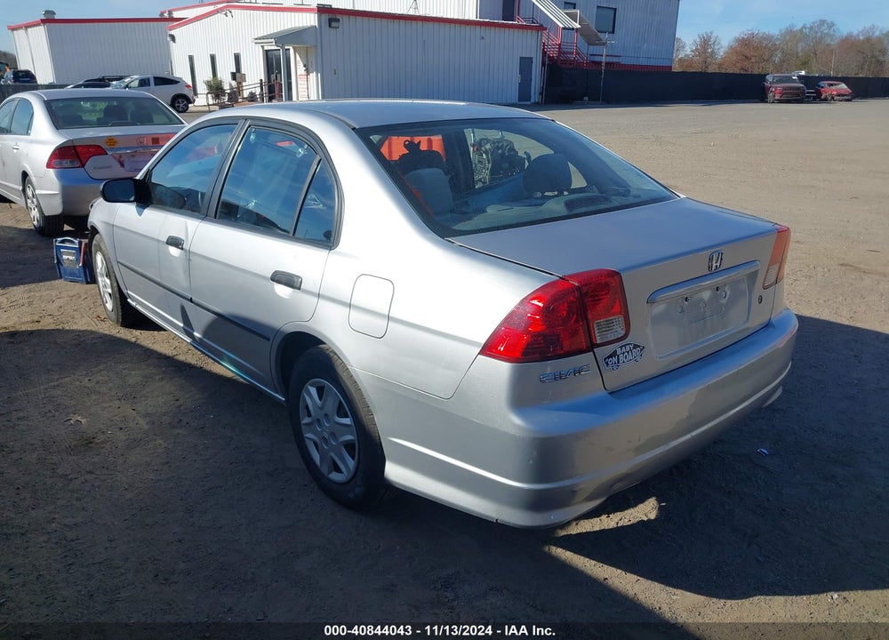 2005 HONDA CIVIC VP VIN: 2HGES16465H620355
