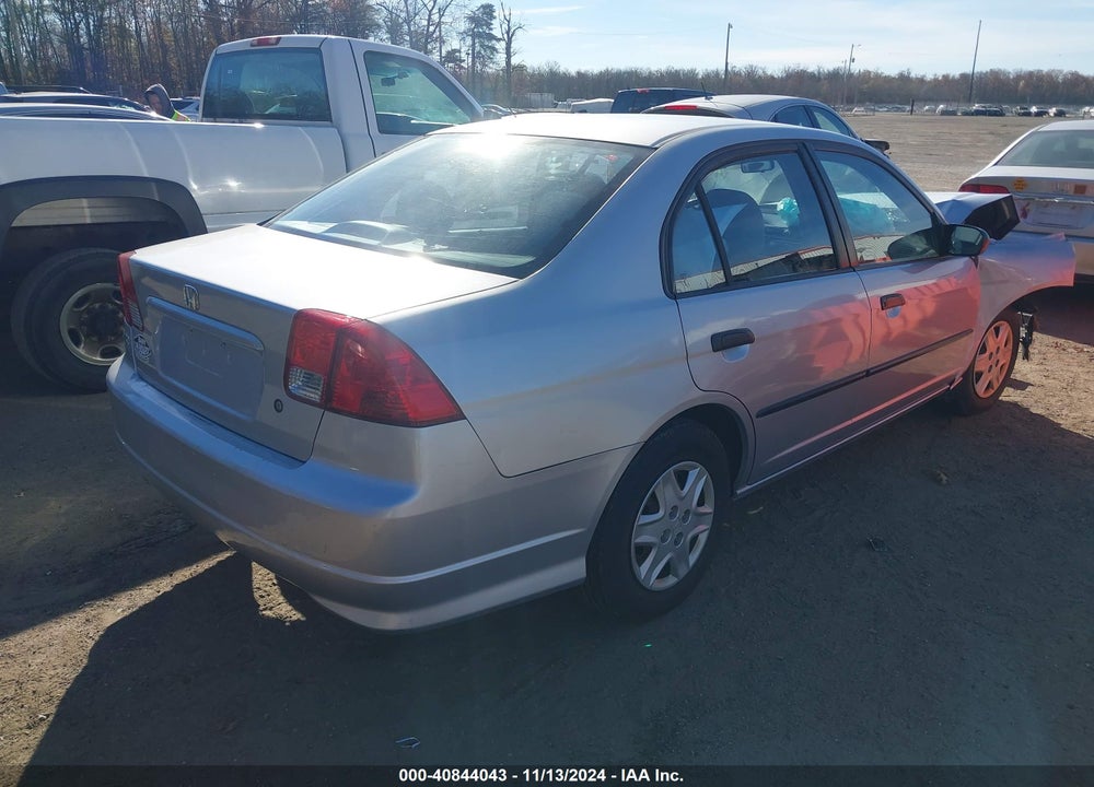 2005 HONDA CIVIC VP VIN: 2HGES16465H620355