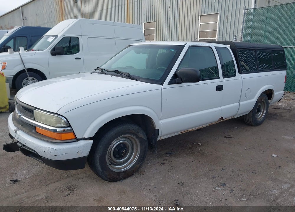 2003 CHEVROLET S-10 VIN: 1GCCS19H138270219