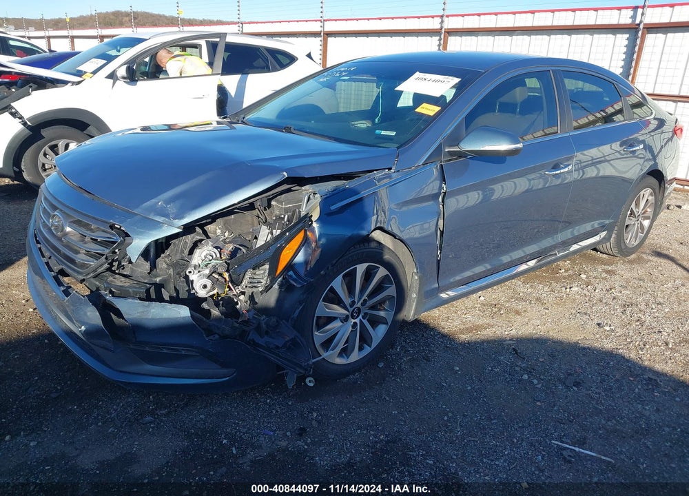 2015 HYUNDAI SONATA SPORT VIN: 5NPE34AF0FH181443
