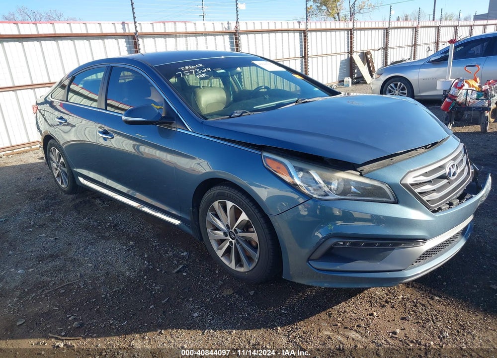 2015 HYUNDAI SONATA SPORT VIN: 5NPE34AF0FH181443