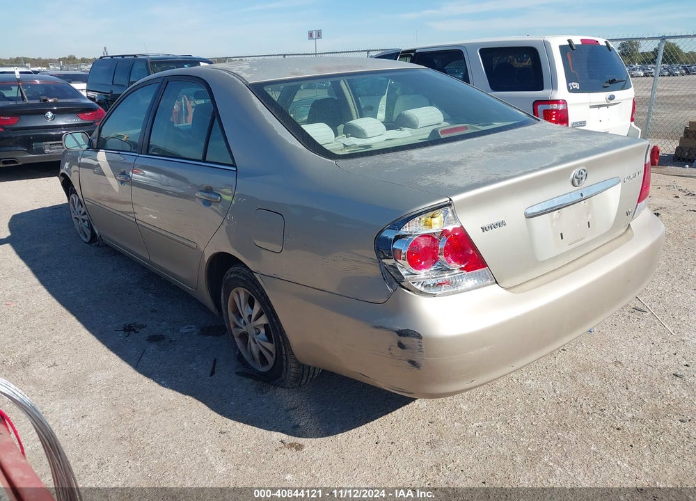 2005 TOYOTA CAMRY LE V6 VIN: 4T1BF30K65U096772