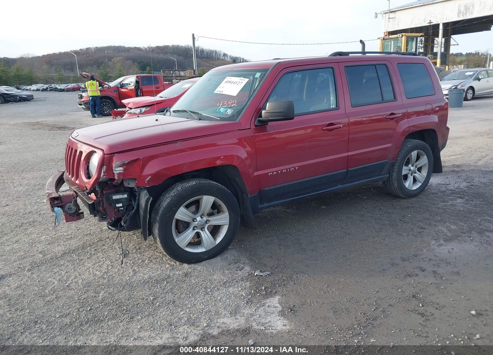 2014 JEEP PATRIOT LATITUDE VIN: 1C4NJRFB7ED734392
