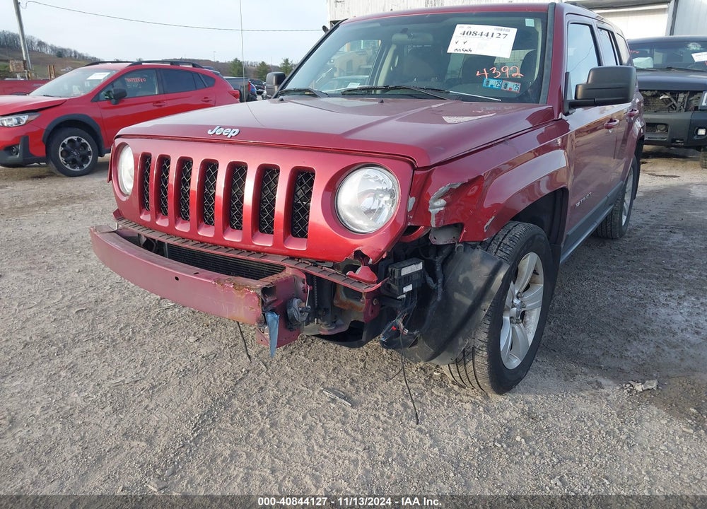 2014 JEEP PATRIOT LATITUDE VIN: 1C4NJRFB7ED734392
