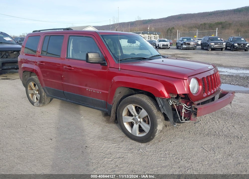 2014 JEEP PATRIOT LATITUDE VIN: 1C4NJRFB7ED734392