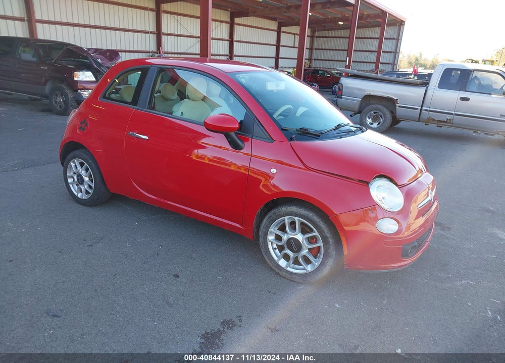 2012 FIAT 500 POP VIN: 3C3CFFAR4CT287835