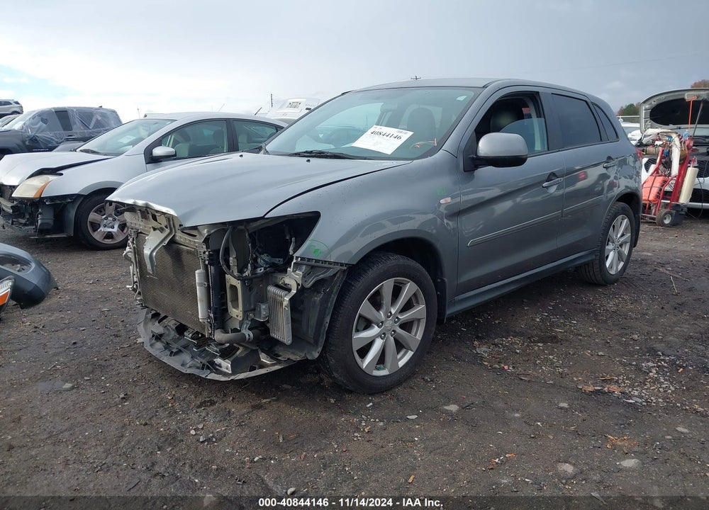 2014 MITSUBISHI OUTLANDER SPORT ES VIN: 4A4AP3AU5EE031072