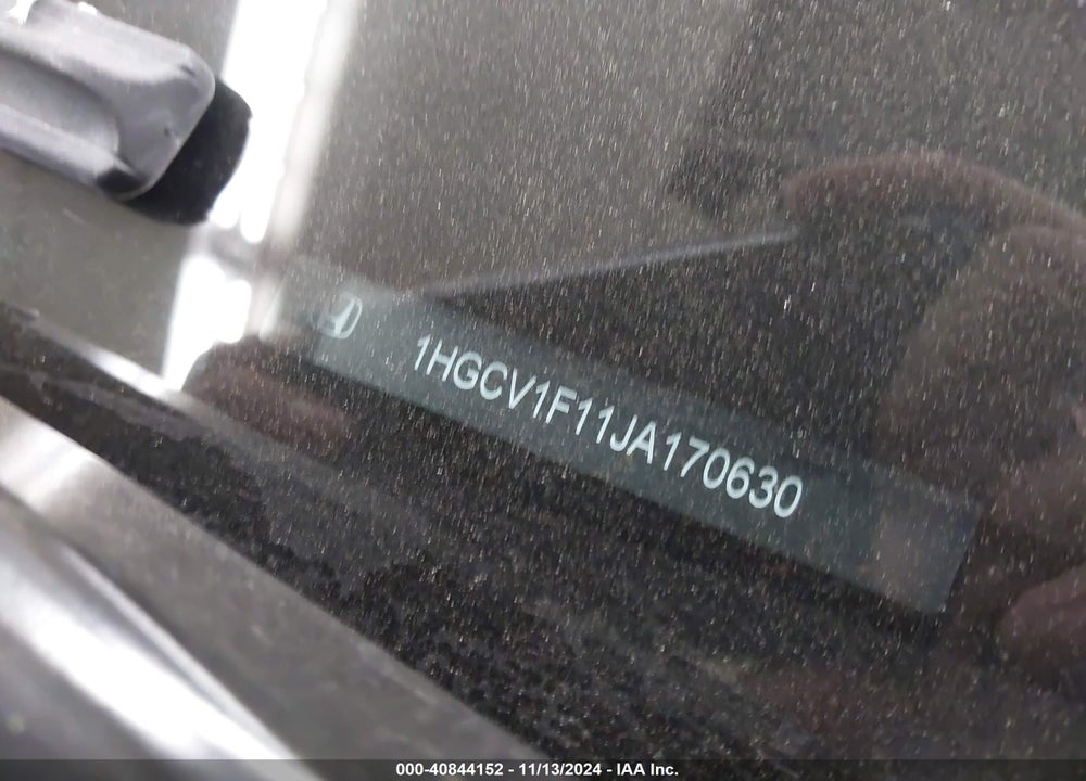 2018 HONDA ACCORD LX VIN: 1HGCV1F11JA170630