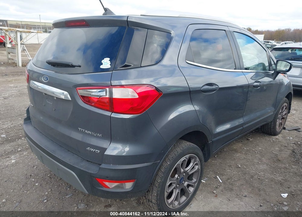 2019 FORD ECOSPORT TITANIUM VIN: MAJ6S3KL5KC291471
