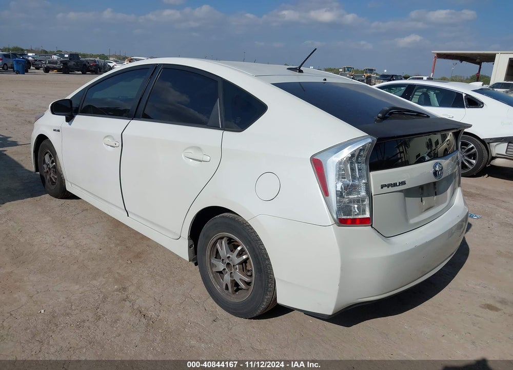 2011 TOYOTA PRIUS THREE VIN: JTDKN3DU0B1430634